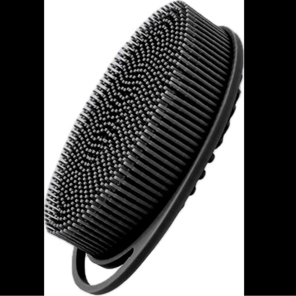 Black Oval Grooming Brush